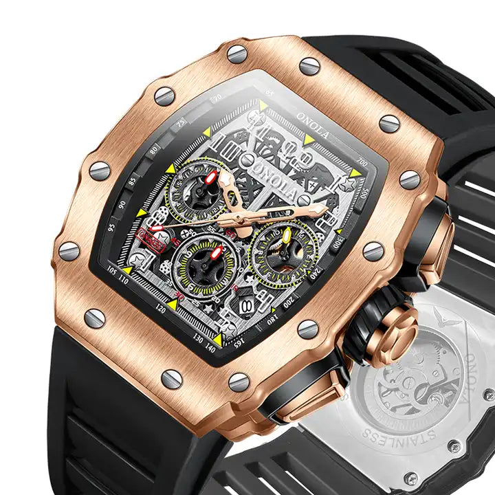 ONOLA Grande Prix Shanghai AUTOMATIC Chronograph Watch image 17