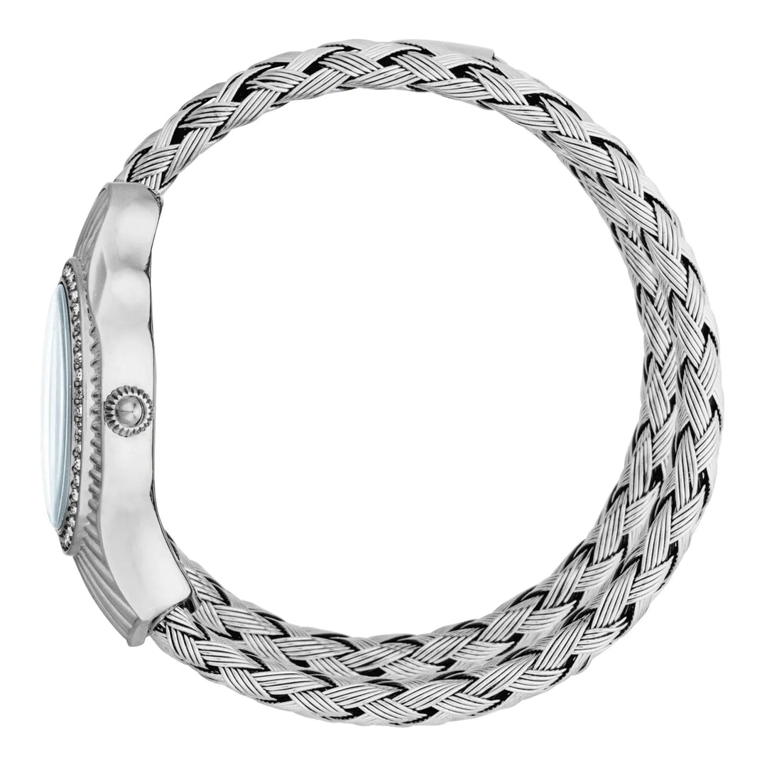 Just Cavalli Signature Snake Twined Silver Turquoise image 2
