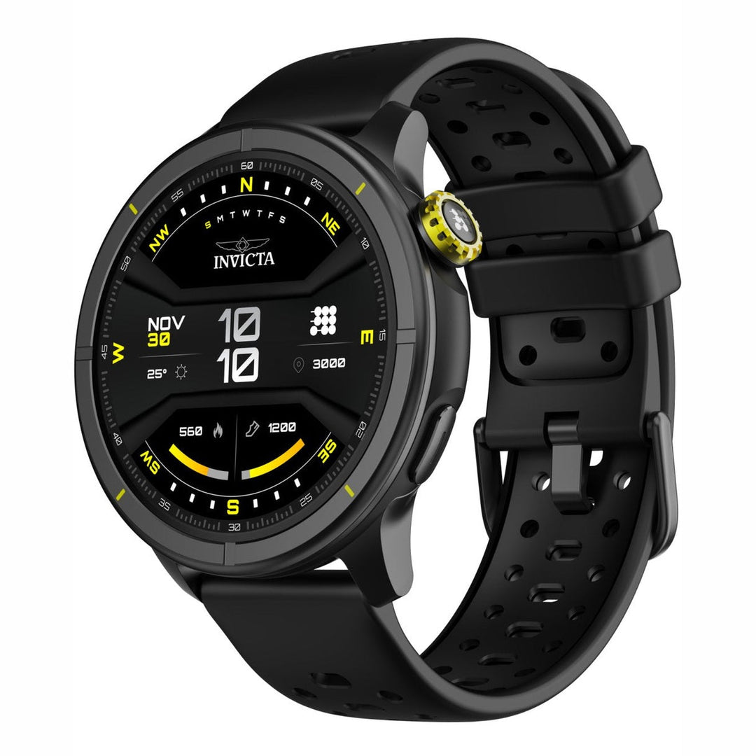 INVICTA I-TECH - 2 PRO ITECH-005 Men's Watch - Smartwatch Movement - Stainless Steel with Black Dial - 46mm