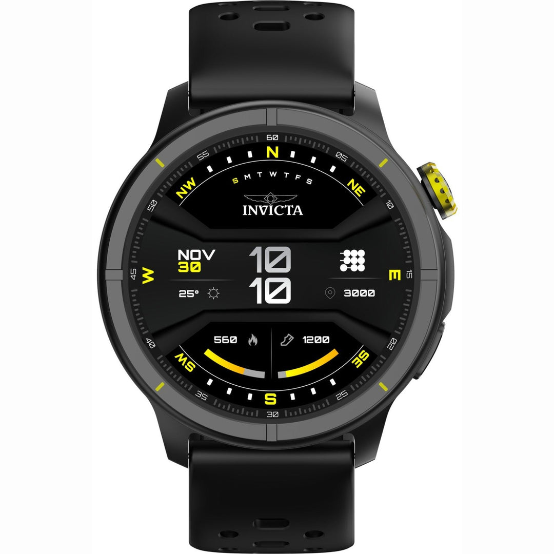 INVICTA I-TECH - 2 PRO ITECH-005 Men's Watch - Smartwatch Movement - Stainless Steel with Black Dial - 46mm