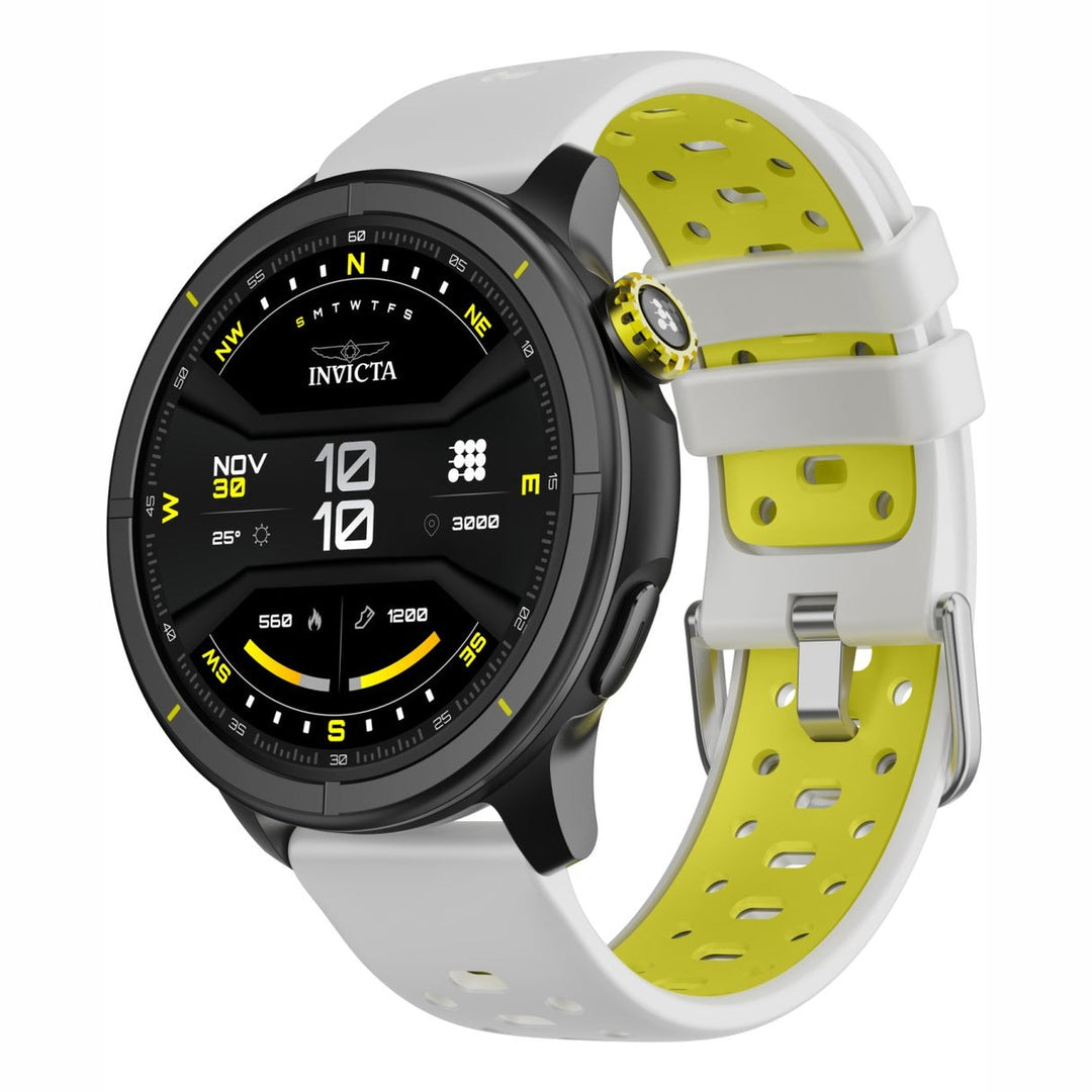 INVICTA I-TECH - 2 PRO ITECH-008 Men's Watch - Smartwatch Movement - Stainless Steel with Black Dial - 46mm
