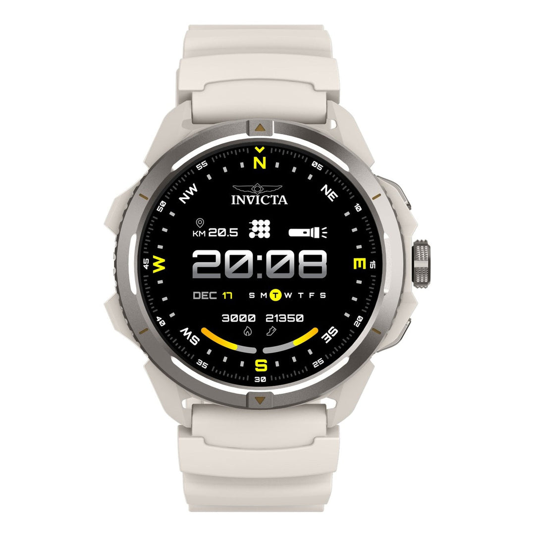 INVICTA I-TECH ITECH-010 Men's Watch - Smartwatch Movement - Stainless Steel with Black Dial - 47mm