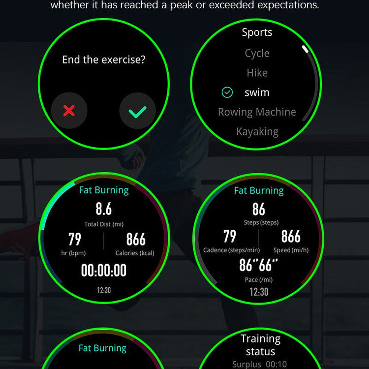 NORTH EDGE Tactical Cross Fit 3 GPS Smart Watch image 7