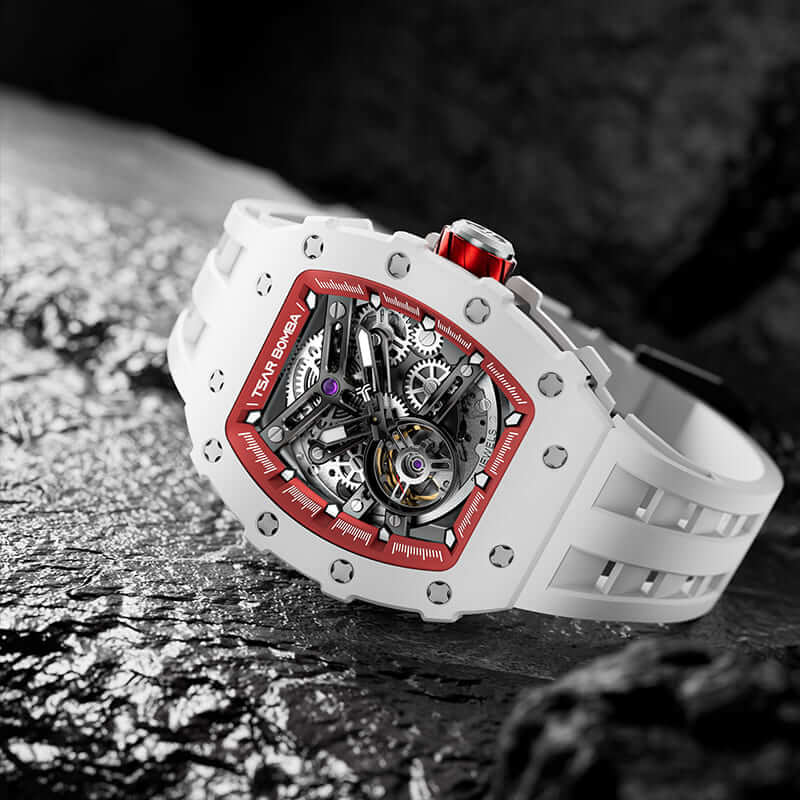 TSAR BOMBA Elemental-Ceramic Automatic Watch TB8208C