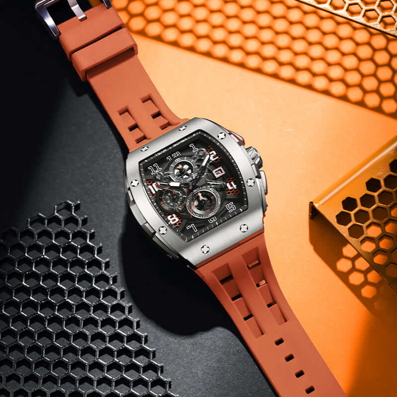 TSAR BOMBA Elemental-Quartz Watch TB8211Q