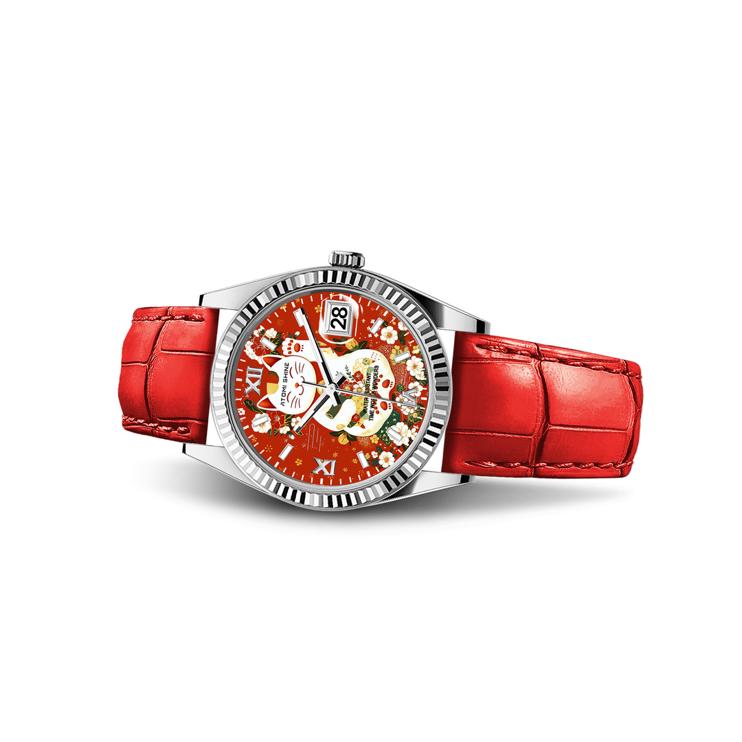 EONDATE CLASSIC LEATHER WATCH