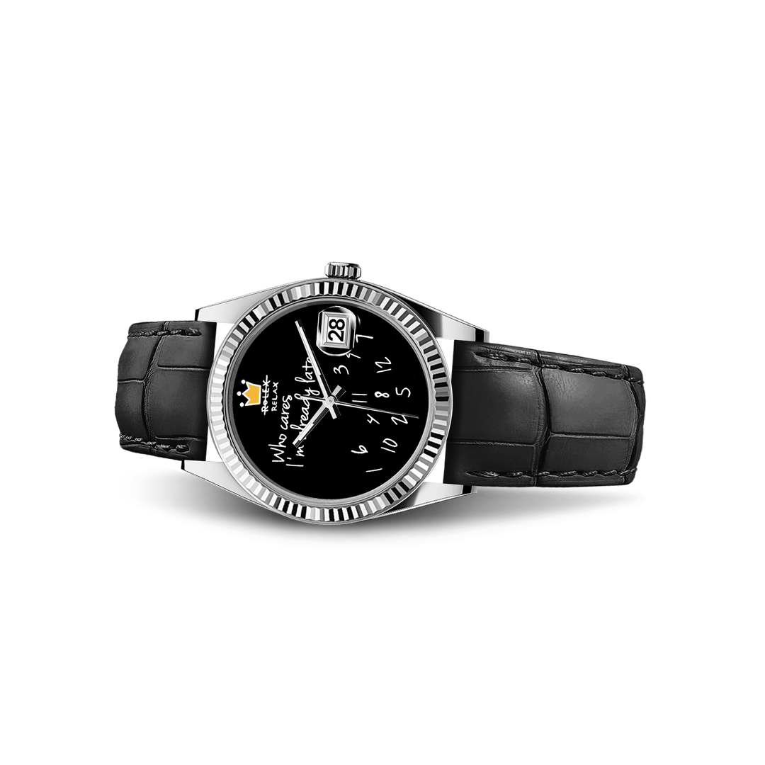 EONDATE CLASSIC LEATHER WATCH