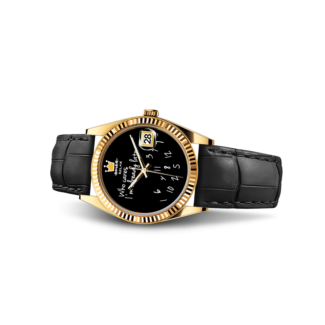 EONDATE CLASSIC LEATHER WATCH
