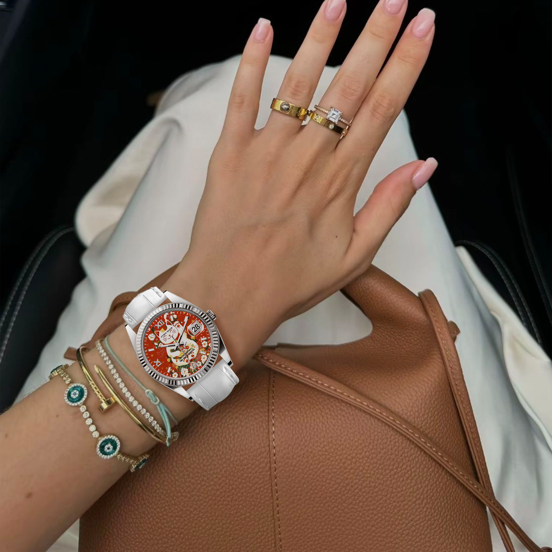 EONDATE CLASSIC LEATHER WATCH