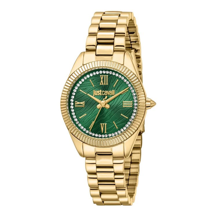 Just Cavalli Animalier Amabile Yellow Gold Green image 0