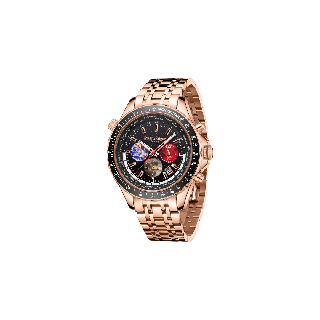 World Timer Mechanical Quartz image 2