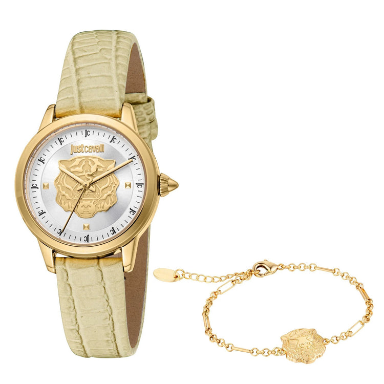Just Cavalli SET Dolce Leather Cream image 0