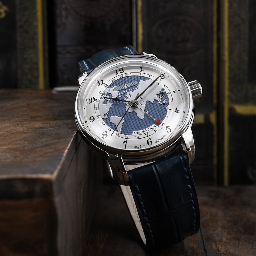 ZEPPELIN Men's Friedrichshafen Automatic GMT Dual Time Watch 85963 image 2