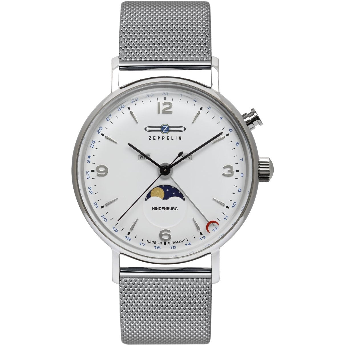 ZEPPELIN LZ 129 Hindenburg Moonphase Watch 8076M1 image 0