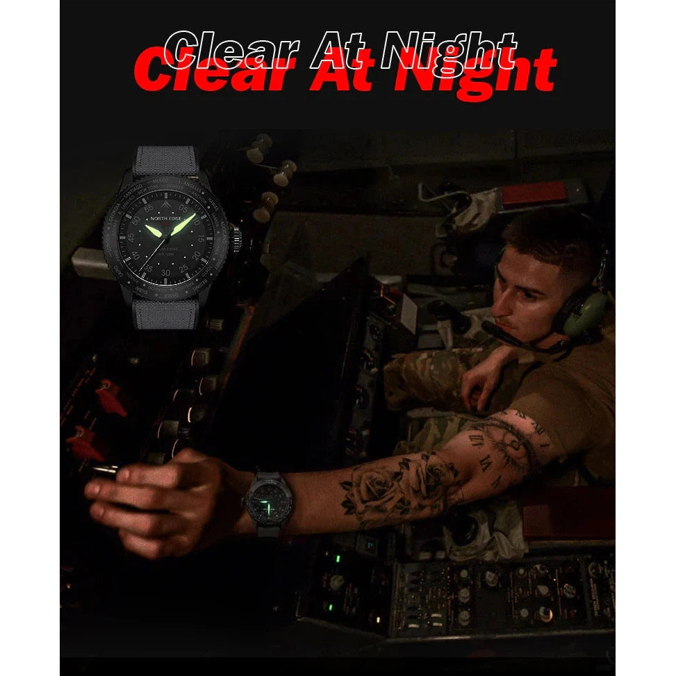 NORTH EDGE Tactical MACH Solar Drive Watch image 9