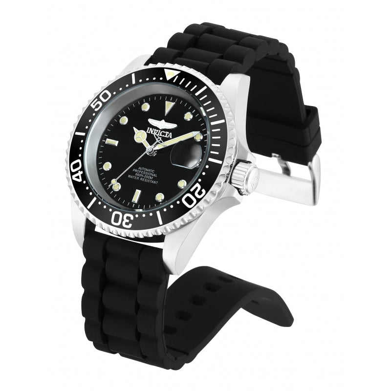 INVICTA Men's Pro Diver Automatic 40mm Silicone Strap 200m Watch