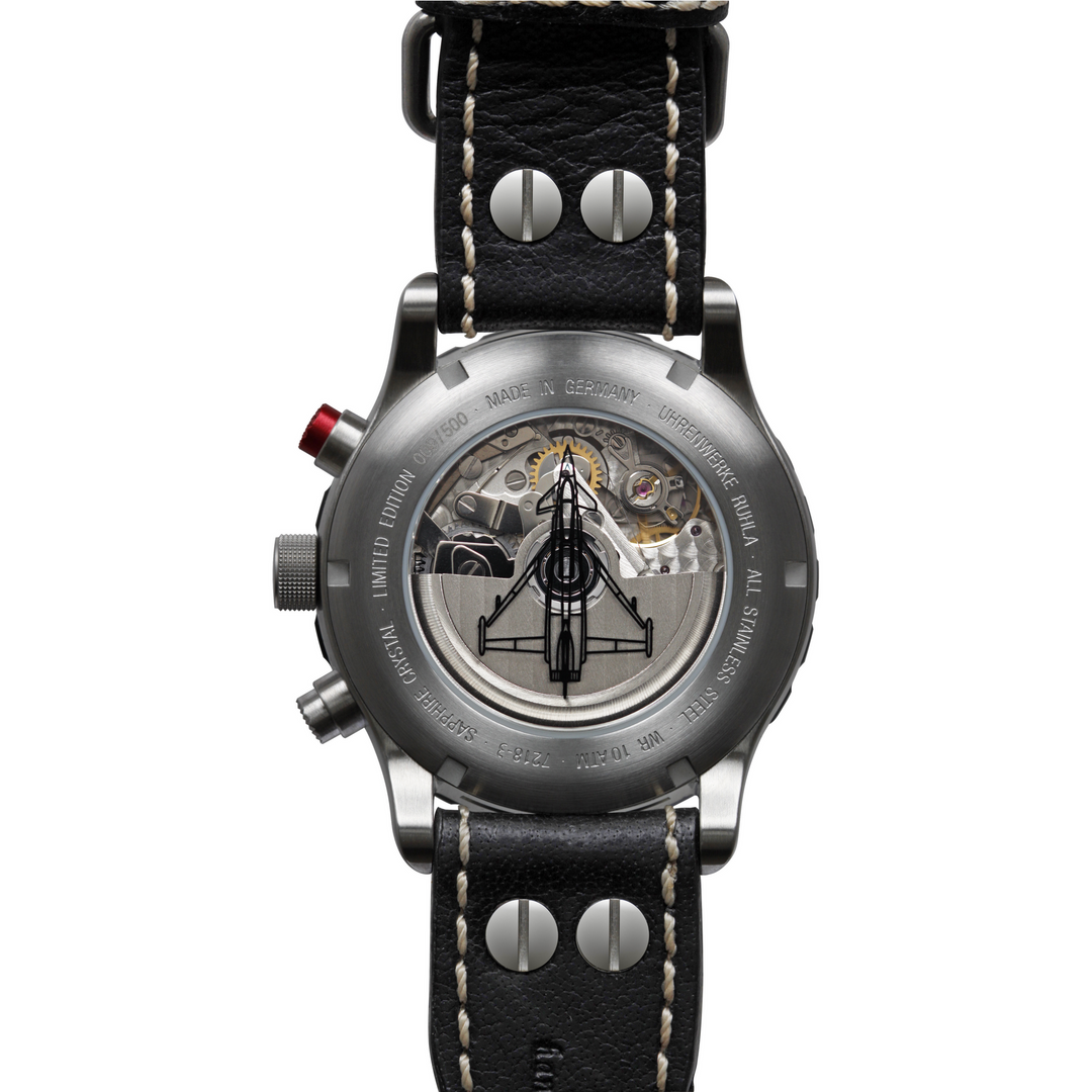 ZEPPELIN Men's Eurofighter Automatic Chronograph Watch 72183 image 1