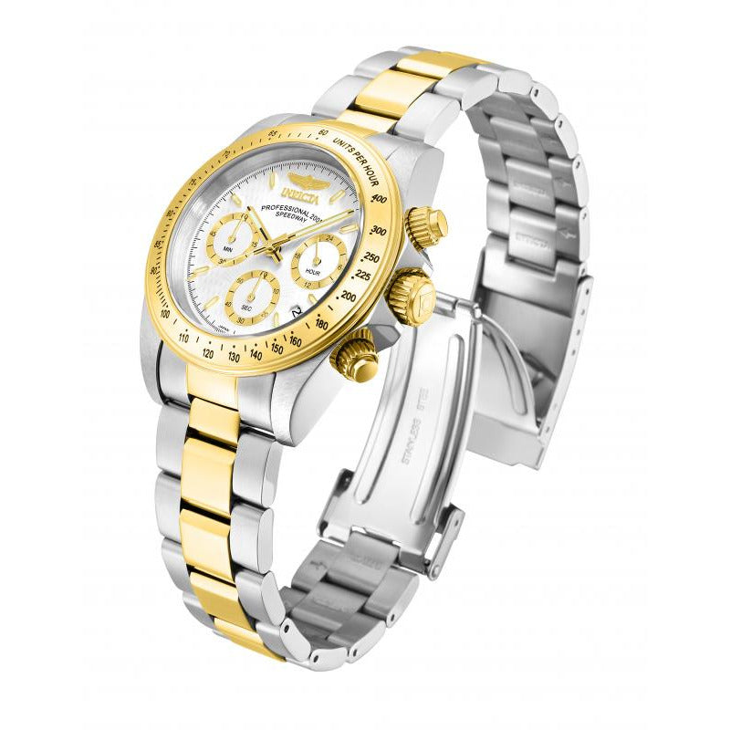 INVICTA Men's Speedway II 39.5mm Chronograph Watch Two Tone