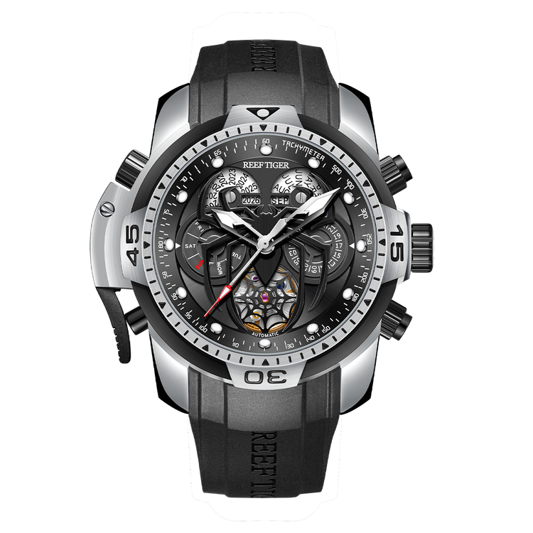 Reef Tiger Men's Aurora Spider Automatic Chronograph Watch image 7