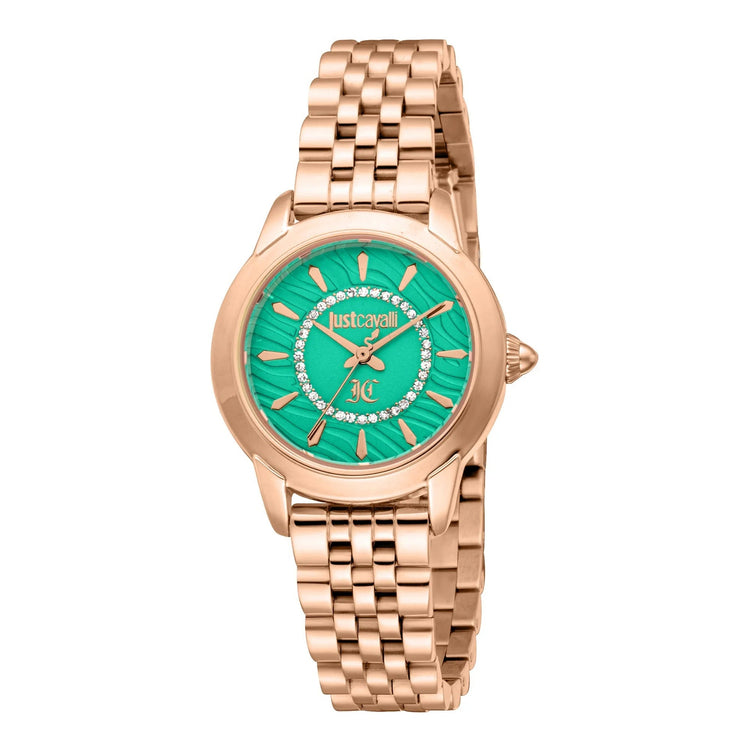 Just Cavalli Animalier Allegra Rose Gold Turquoise image 0