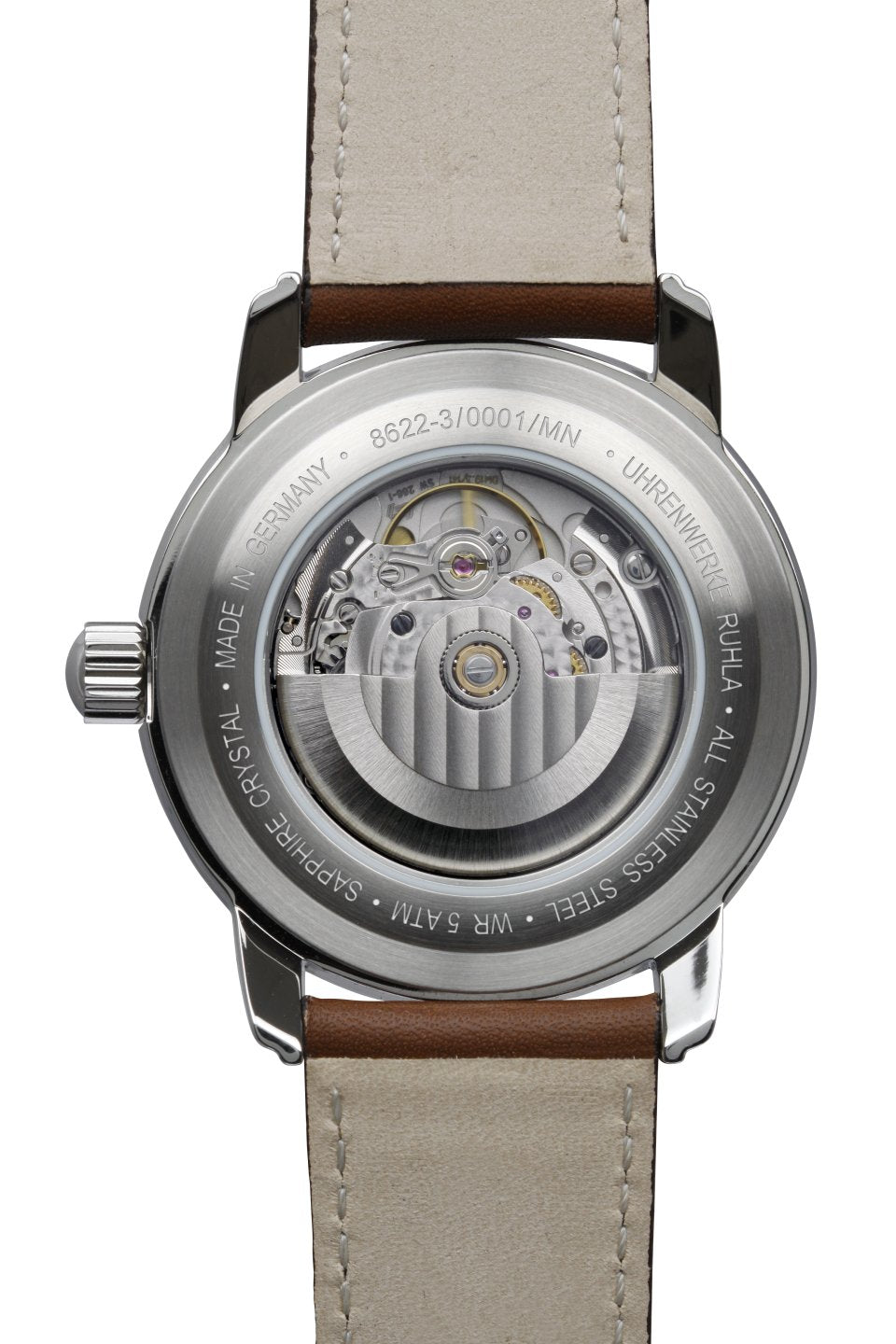 ZEPPELIN Men's New Captains Line Automatic Leather Watch 86223 image 1