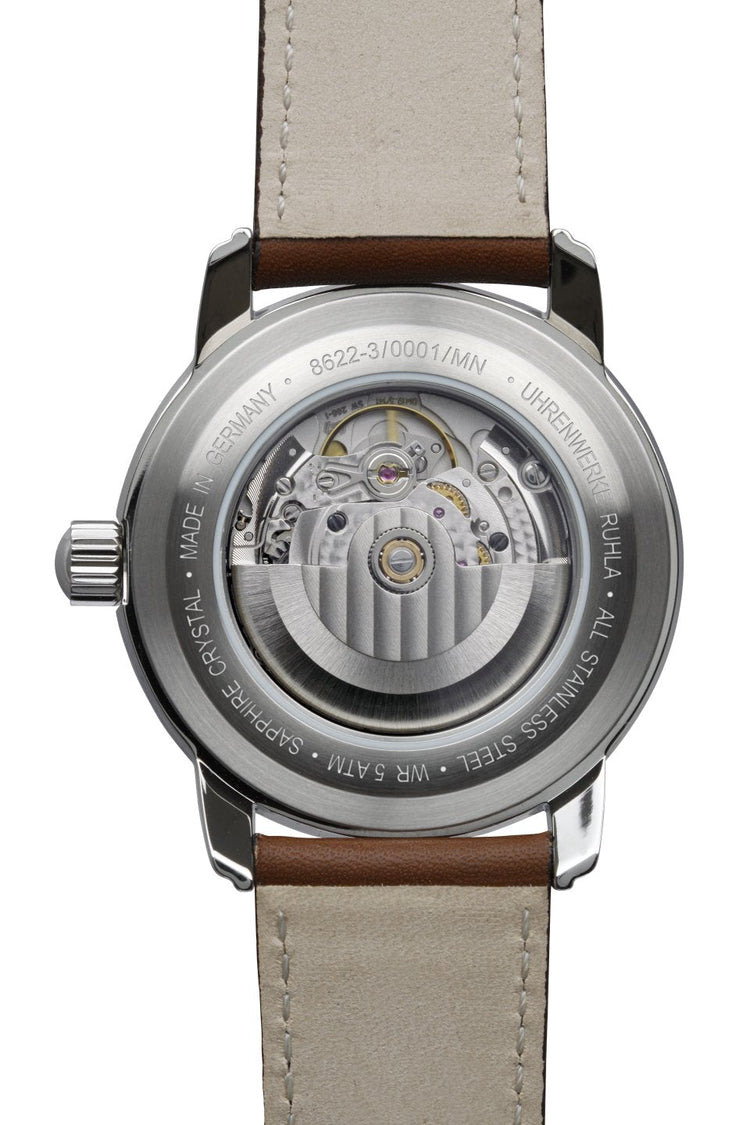 ZEPPELIN Men's New Captains Line Automatic Leather Watch 86223 image 1