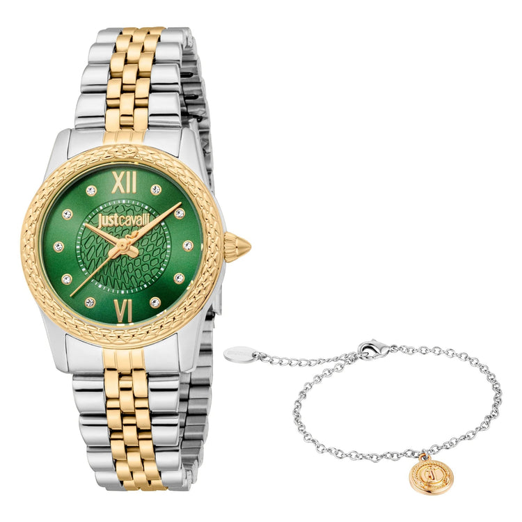 Just Cavalli SET Sublime Animalier Two Tones YG Green image 0