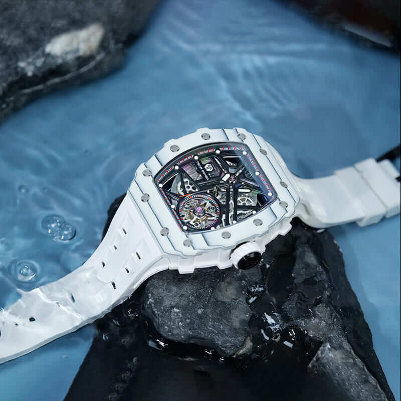 TSAR BOMBA Elemental-Carbon Fiber Automatic Watch TB8209CF