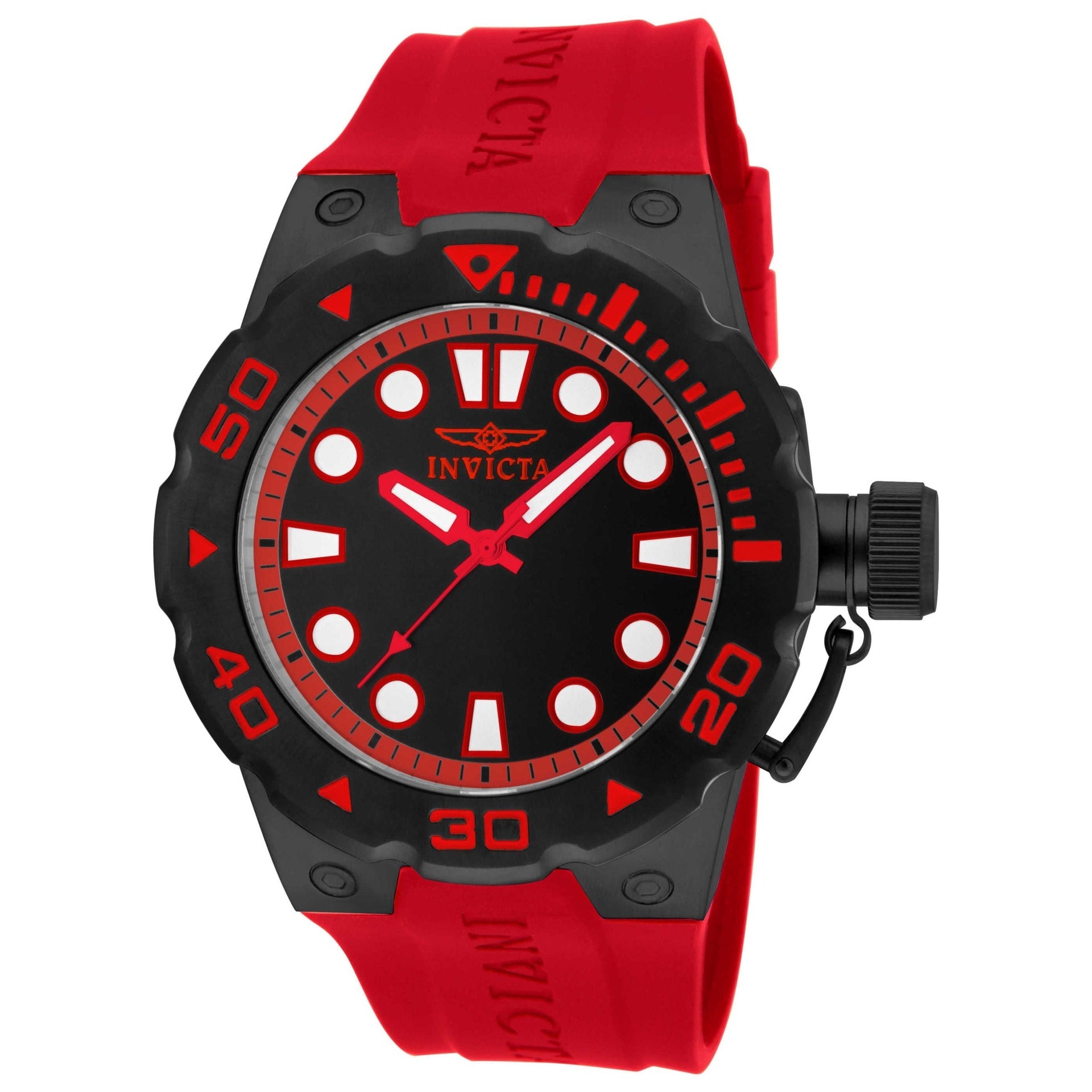 INVICTA Men’s Pro Diver Explorer 51mm Watch Red image 0