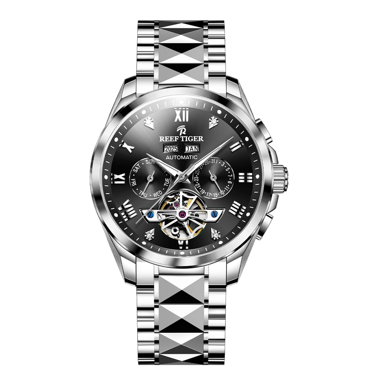 Reef Tiger Men's Classic Motion Day Date Automatic Watch RGA8235 image 0