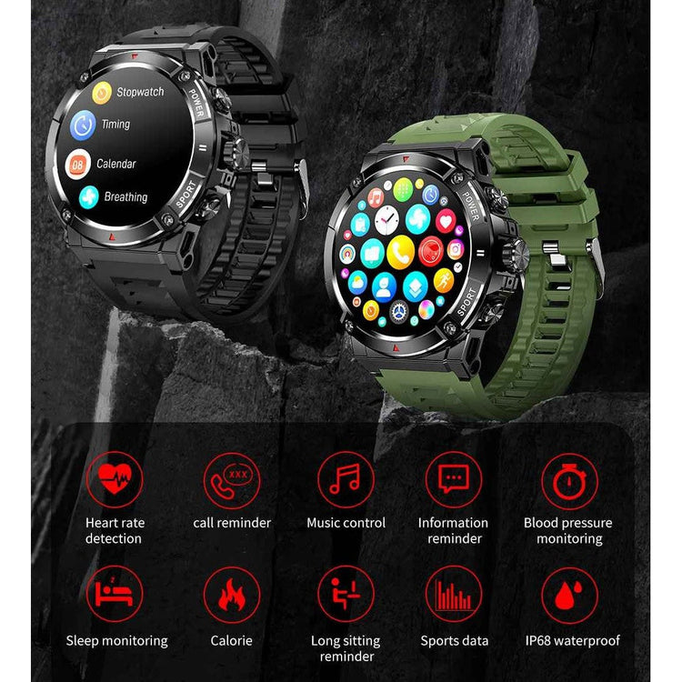 NORTH EDGE Tactical Battalion II GPS Smart Watch image 9