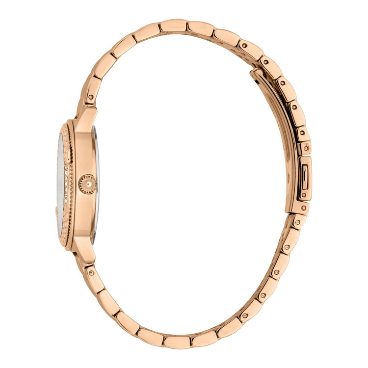 Just Cavalli Signature Snake Viperized Rose Gold Silver Grey image 2