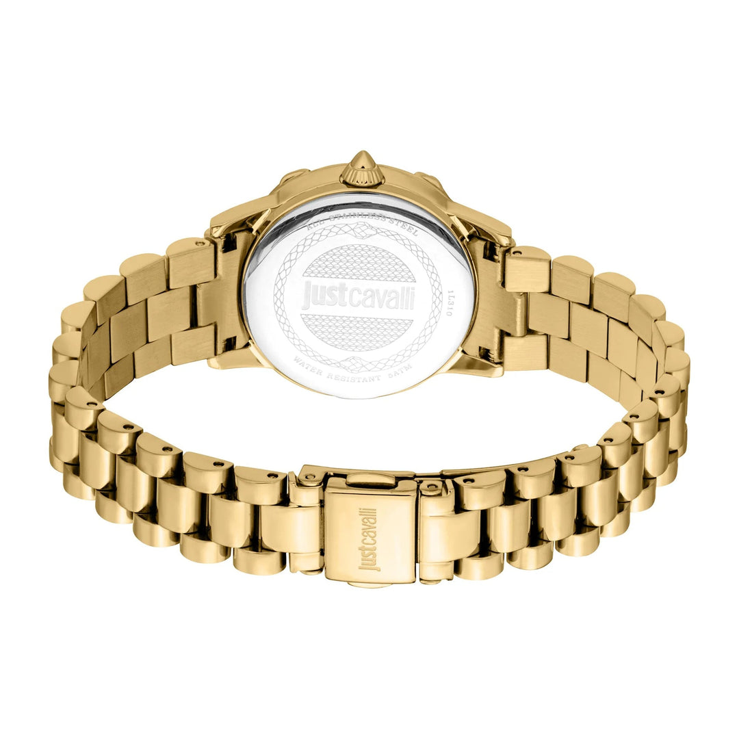 Just Cavalli Animalier Fiorenza Snake Yellow Gold Turquoise image 1