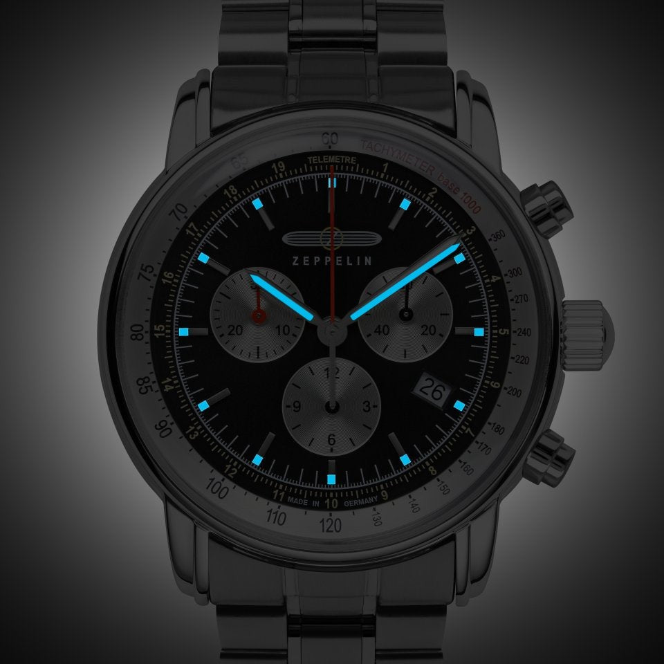 ZEPPELIN Men's LZ 14 Marine Chronograph 8888MB2 Watch image 1