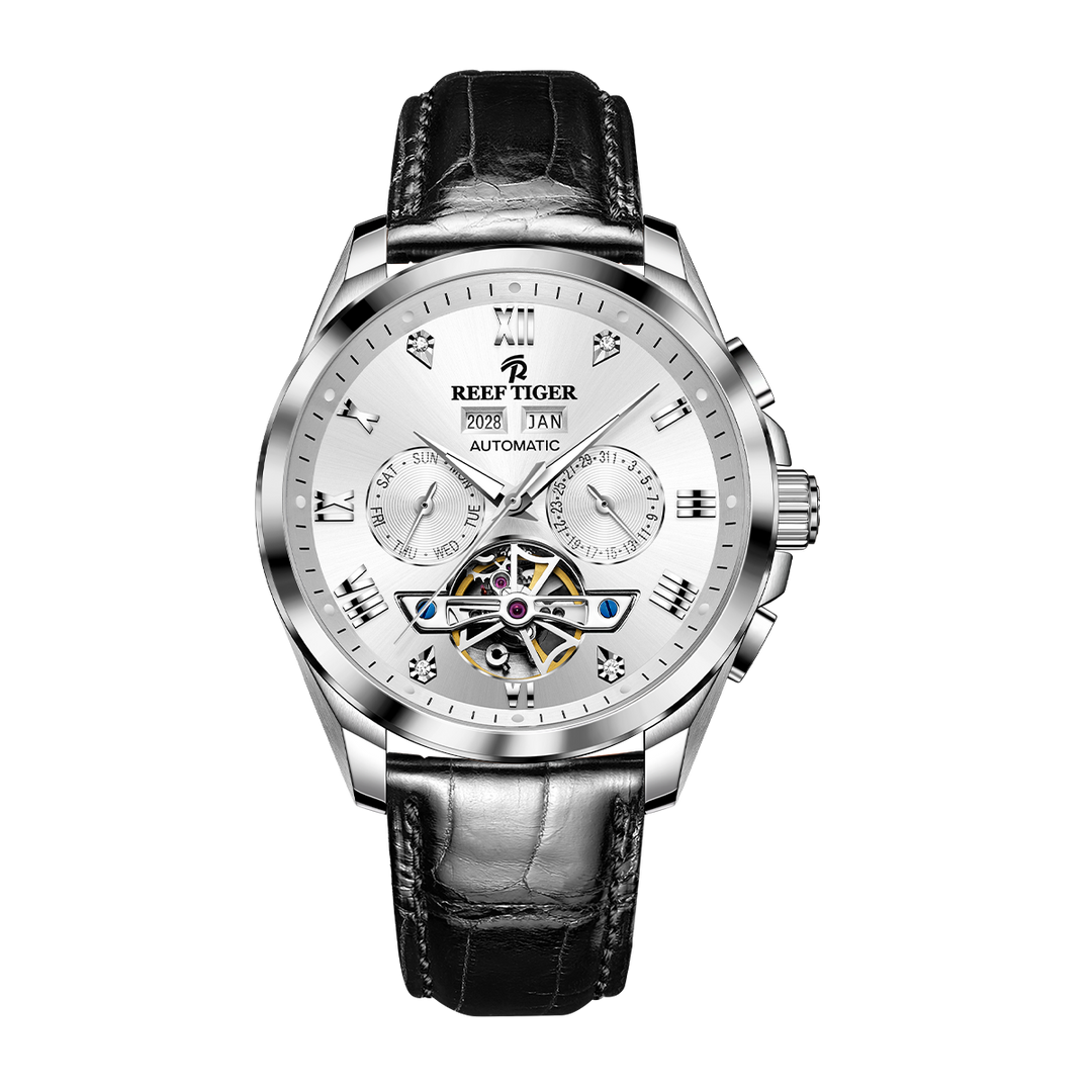 Reef Tiger Men's Classic Motion Day Date Automatic Watch RGA8235 image 7