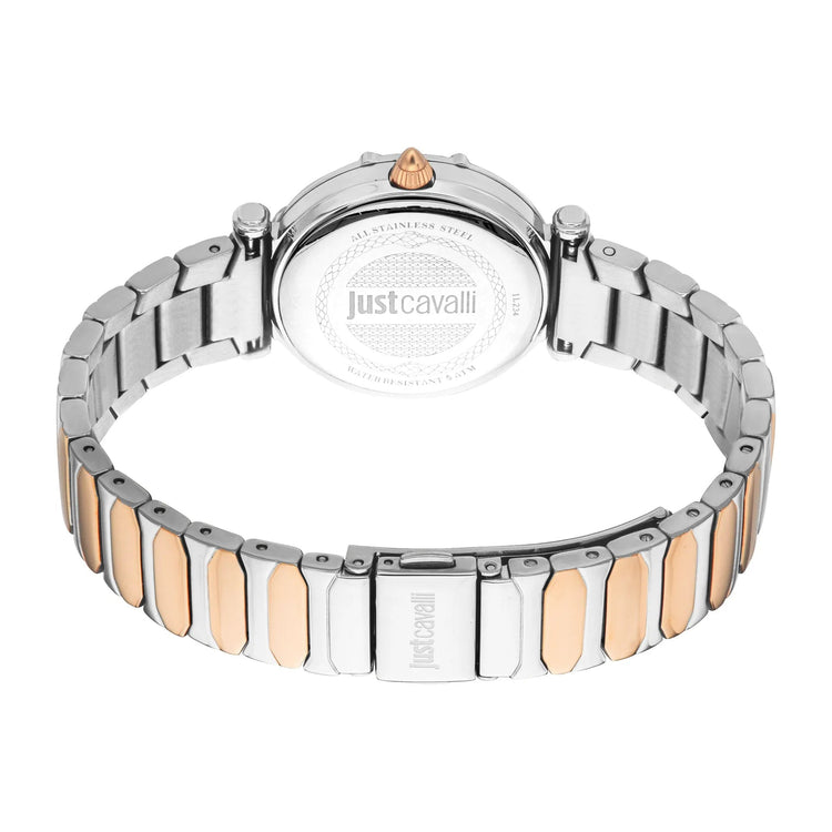 Just Cavalli Animalier Atrani Two Tones RG Silver image 1