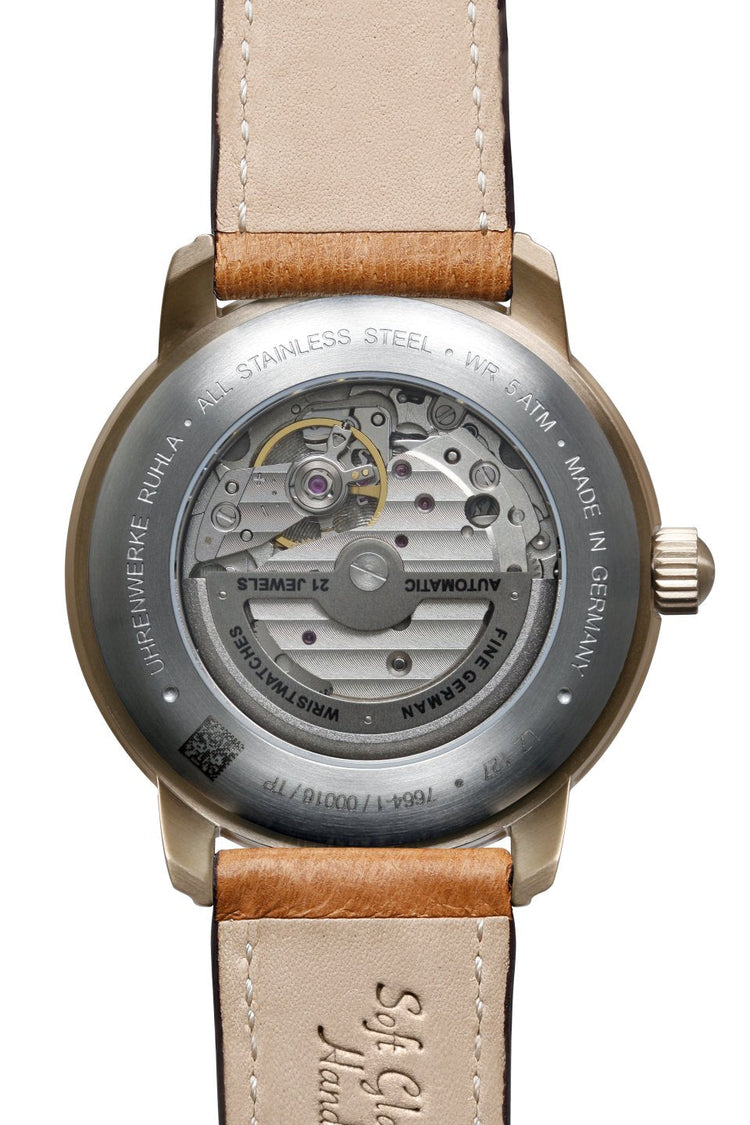 ZEPPELIN Men's LZ127 Graf Zeppelin Automatic Open Heart Watch 76641 image 2