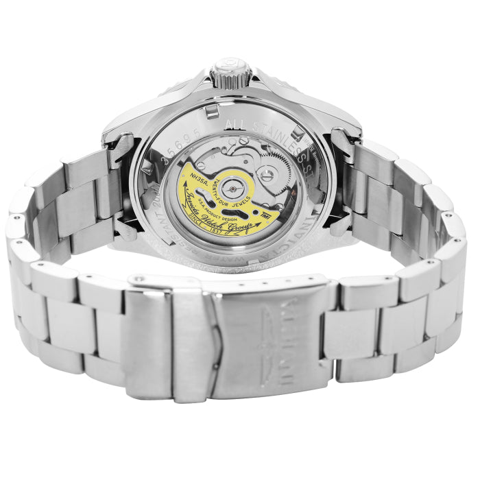 INVICTA Men's Pro Diver Automatic 40mm Watch Red Bezel