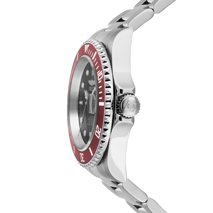 INVICTA Men's Pro Diver Automatic 40mm Watch Red Bezel
