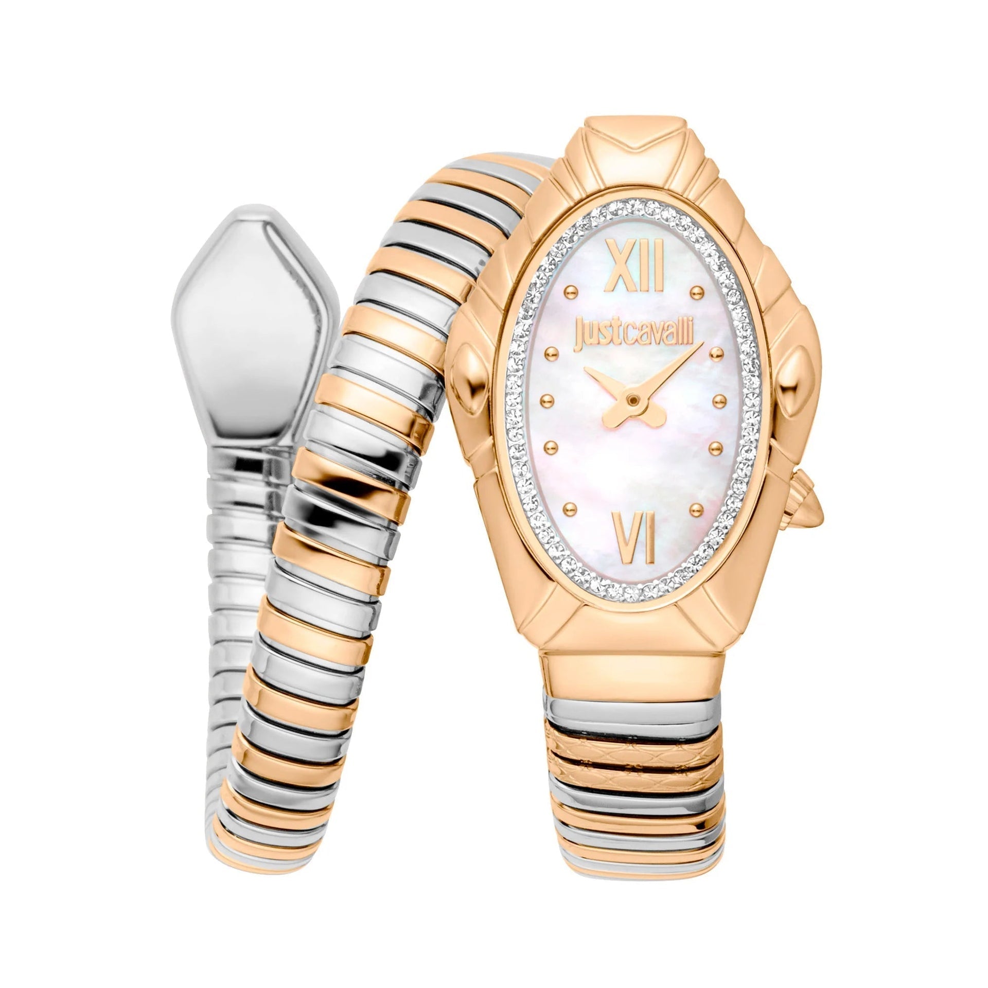 Just Cavalli Signature Snake Lirica Two Tones YG MOP image 0
