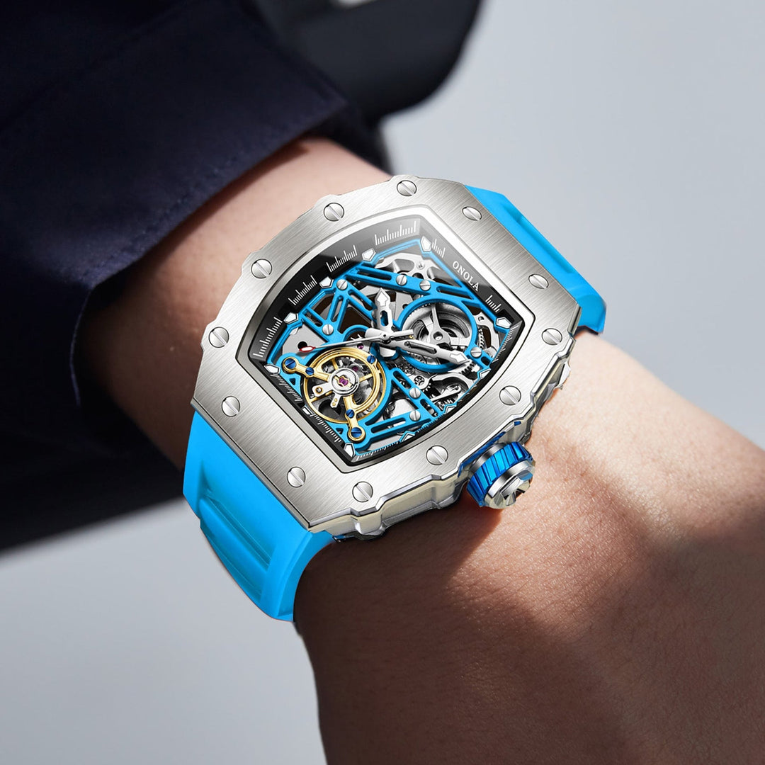 ONOLA Ankara Automatic Skeleton Watch image 7