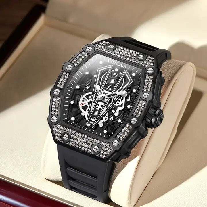ONOLA Sir V Iced Quartz Watch image 1