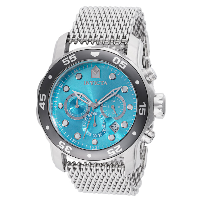 INVICTA Men's Pro Diver Colossus 48mm Steel Milanese Watch Tiffany