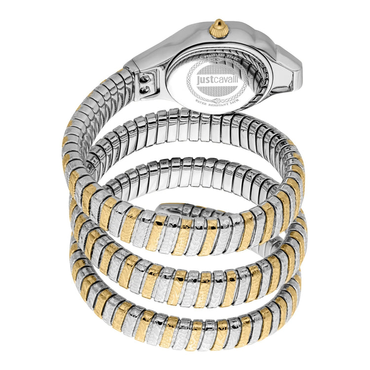 Just Cavalli Signature Snake Ravenna Two Tones YG Silver image 1