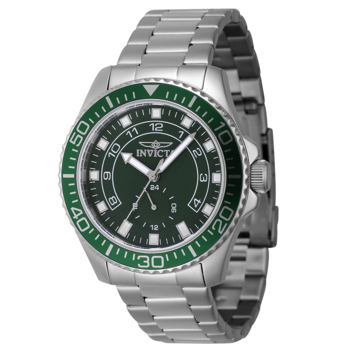 Invicta Men's Pro Diver Nautical 44mm Watch Green