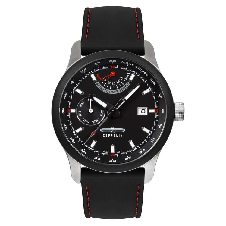 ZEPPELIN Men's Night Cruise Automatic Power Reserve Watch 72622 image 0