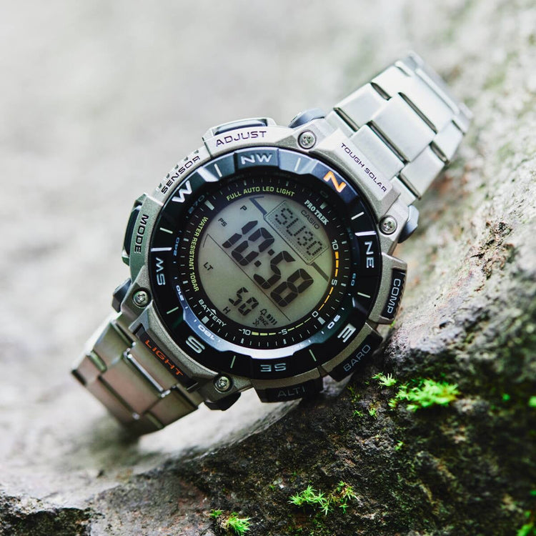 CASIO Men's Protrek Solar TITANIUM Watch PRG-340T-7ER image 1