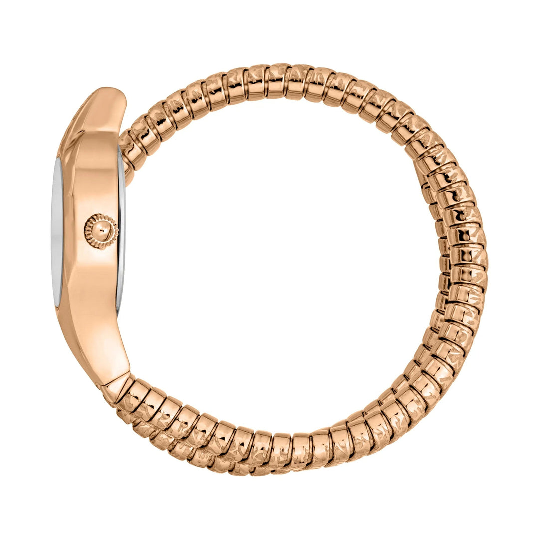 Just Cavalli Signature Snake Amalfi Rose Gold Silver Grey image 2