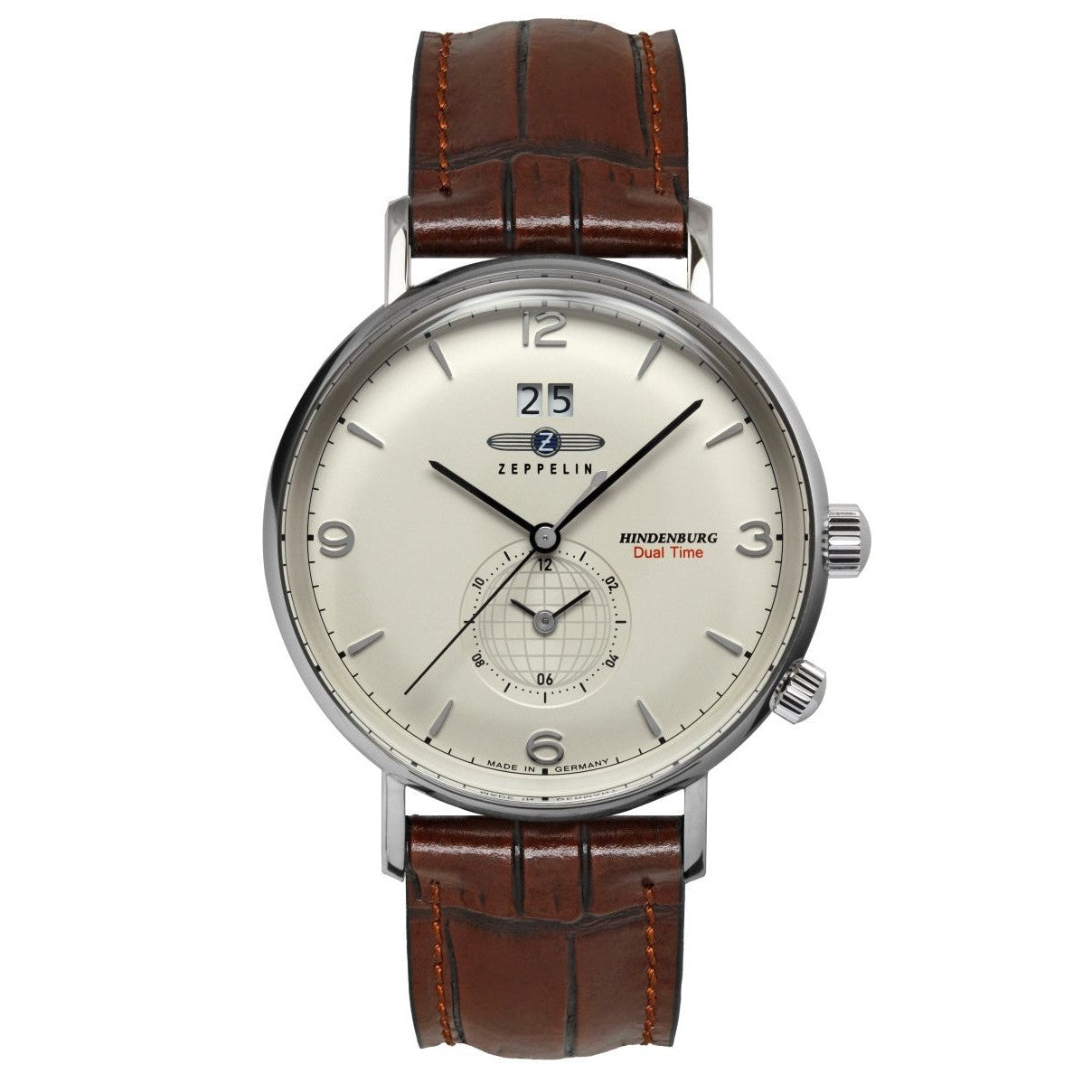 ZEPPELIN Men's LZ 129 Hindenburg Dual Time Watch 80445 image 0