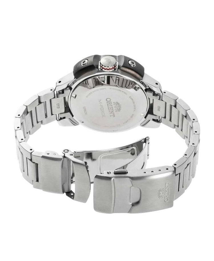 ORIENT Men's M-FORCE Automatic Divers Watch Orange RA-AC0L08Y00B image 2